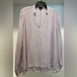 AS by DF Soft Lilac Viscose Blouse